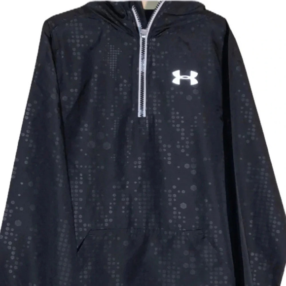 UNDER ARMOUR EUC GIRLS TOP SHIRT JACKET HOODIE TOP HOODIE SIZE SMALL YSM - Picture 1 of 7